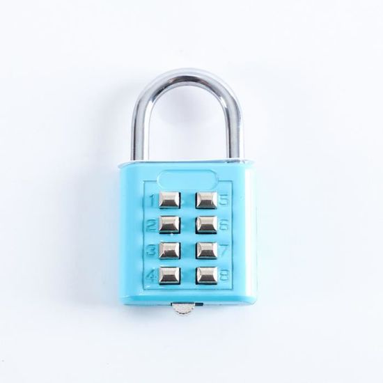Serrure à verrou en forme de cadenas, verrou de sécurité, Portable, Anti-vol, pour bagages de voyage, valise  13