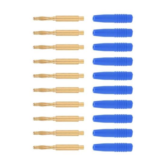 Câbles Connecteur Banane 2mm Hautes Performances - Lot De 5 Fils Test Flexibles Multicolores