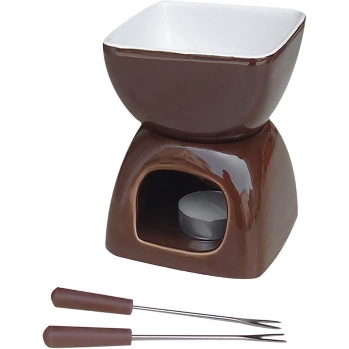 Test produit sUMTree : fondue en céramique élégante avec plateau bois