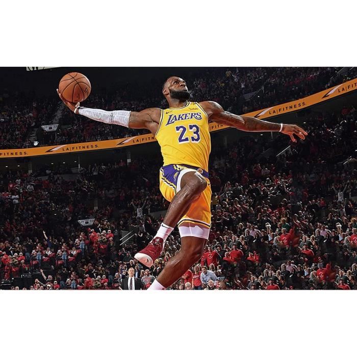 Lebron james lakers poster discount