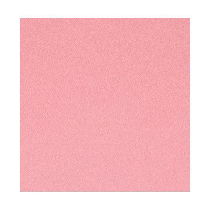Feuille simili cuir Lovely Swan - Rose - 30 x 30 cm