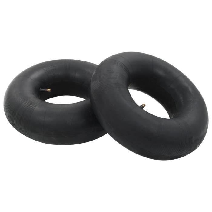 Chambres à air de brouette 2 pcs 15x6.00-6 Caoutchouc