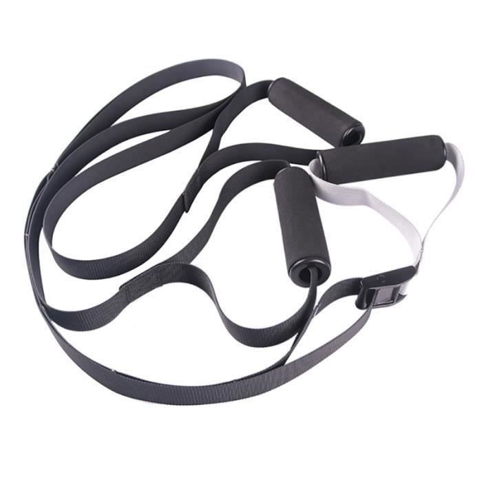 Sangle de suspension portable multifonctionnelle Ceinture d'étirement Équipement de conditionnement physique Bande de yoga p Ma13583