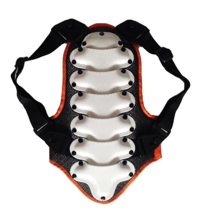 CEINTURE LOMBAIRE,Enfants Sport dos support vélo ski Roller skate équestre enfants dur dos soutien ski - Type White-S back 40cm