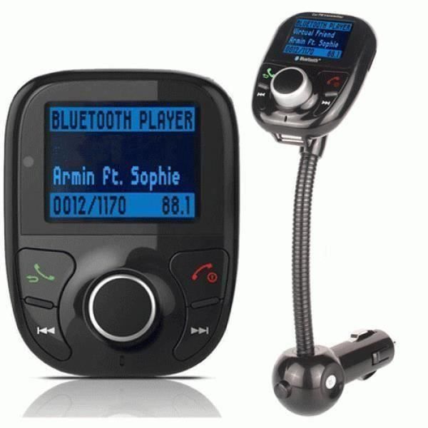 Kit Mains Libres Haut Parleur Bluetooth Sans Fil Pour Voiture