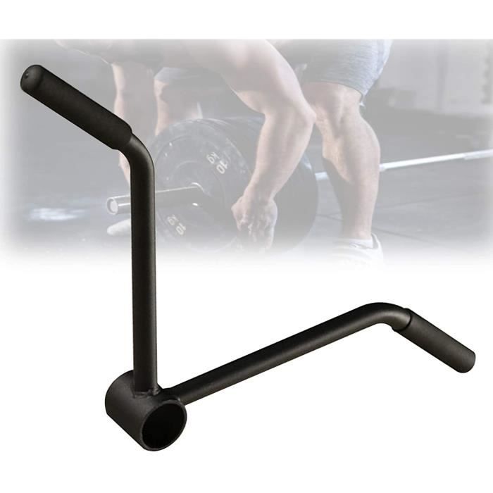 BARRE HALTERE POIDS HIMABeauty Home Type V Poignée Landmine, Portable T-Bar Row, Multifonction Système D'aviron Ar317