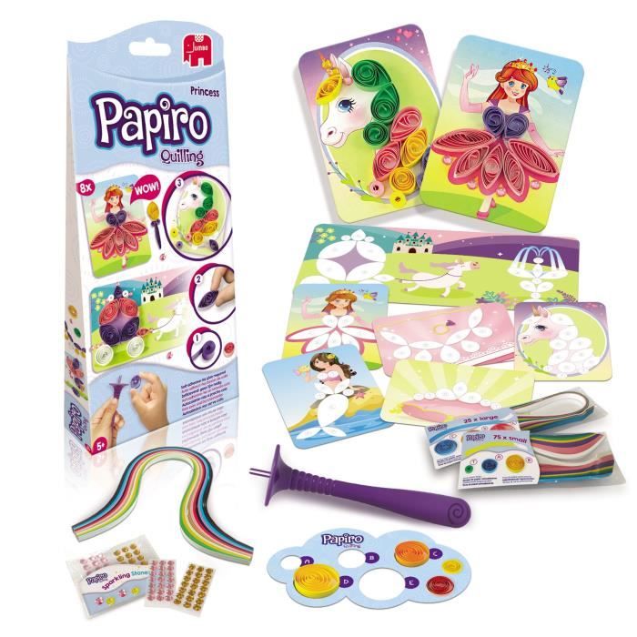 JUMBO Papiro Pack quilling Princesse
