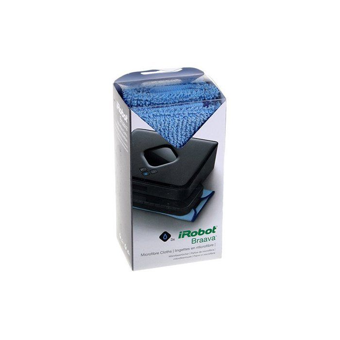 Pack 3 Lingettes Microfibres Humides Braava