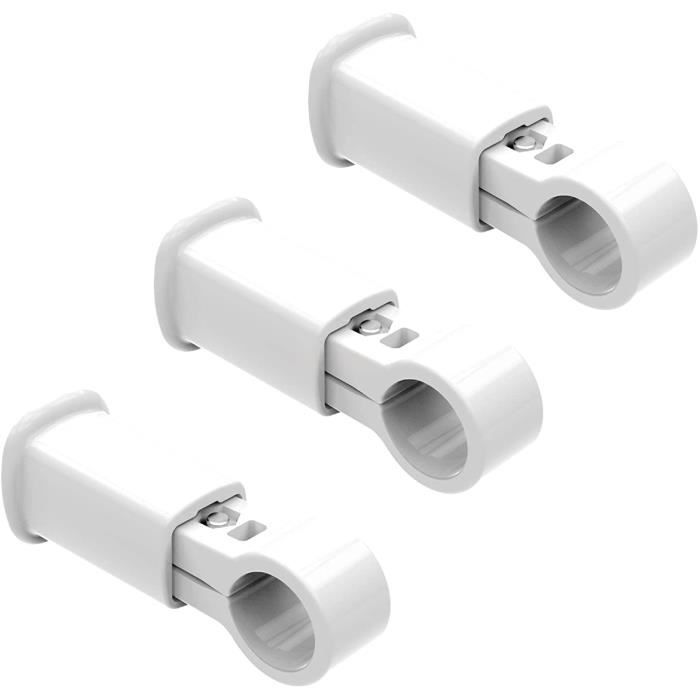 Piece Detachee pour Radiateur. 3 fixations STF pour radiateur sèche-serviettes. Capacité max: 25 kg par étagère, 75 kg au total.