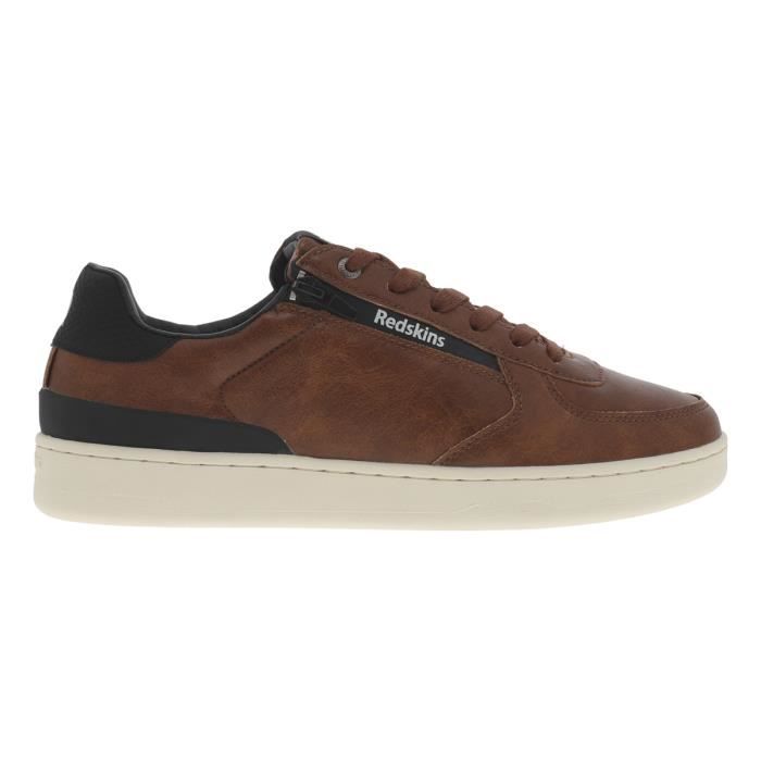Baskets basses Redskins Marron