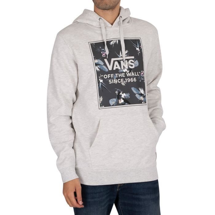 Vans Pour des hommes Sweat à capuche graphique en boîte, blanc