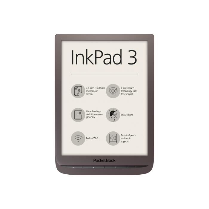 PocketBook InkPad 3 Lecteur eBook 8 Go 7.8\