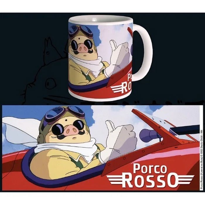 GHIBLI Mug PORCO ROSSO - PORCO ROSSO (ref. SMUGGH06)