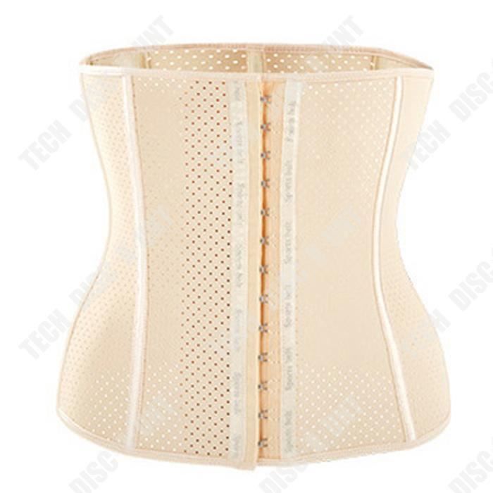 TD® Body shaper caoutchouc naturel 30cm9 acier taille du ventre sport taille sculptant la forme du ventre ceinture en maille