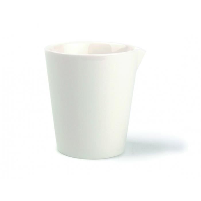 Lot de 6 crémiers Gust'o en porcelaine - 20 cl