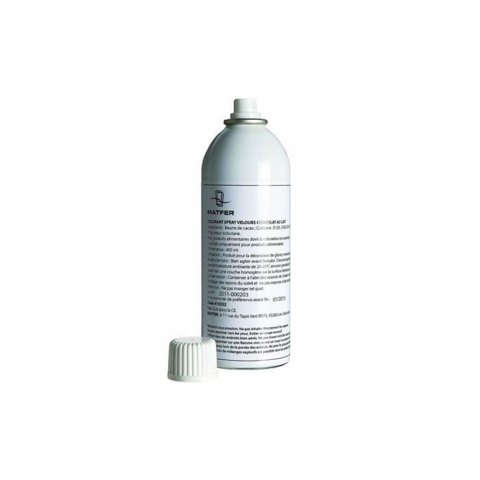 Spray velours chocolat rose - 400 ml