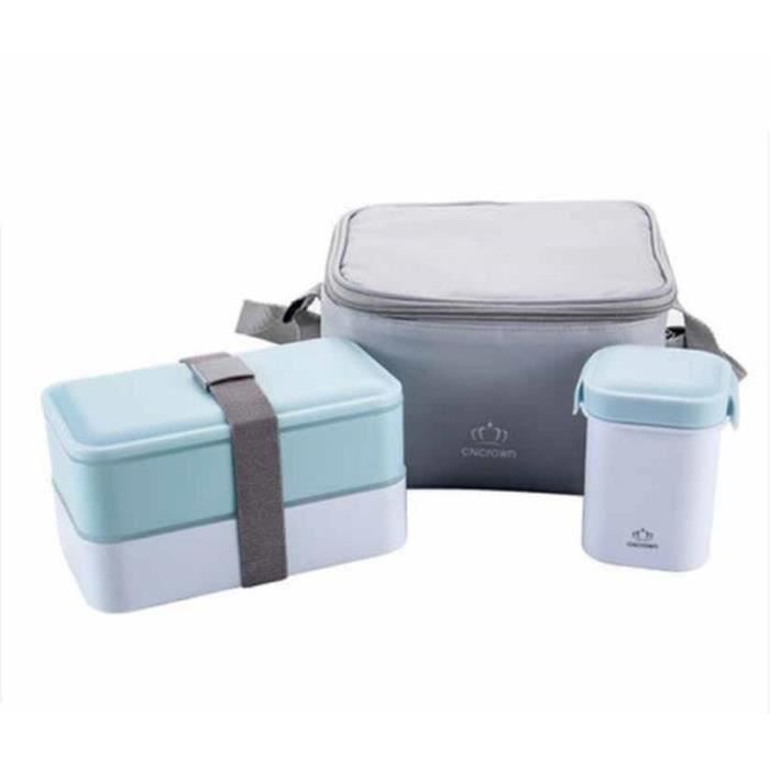 WF28097-Set lunch box avec sacoche isotherme conserva Bleu