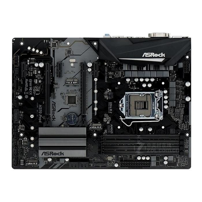 Carte mère ASRock H370 Pro4 Intel H370 LGA 1151 4xDDR4 128GB ATX - Asrock