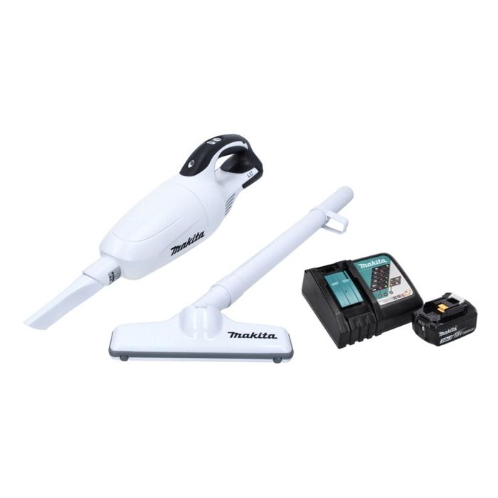 Aspirateur sans fil - Makita - DCL 181 - 18V - Blanc - Batterie 30Ah + Chargeur - Makita