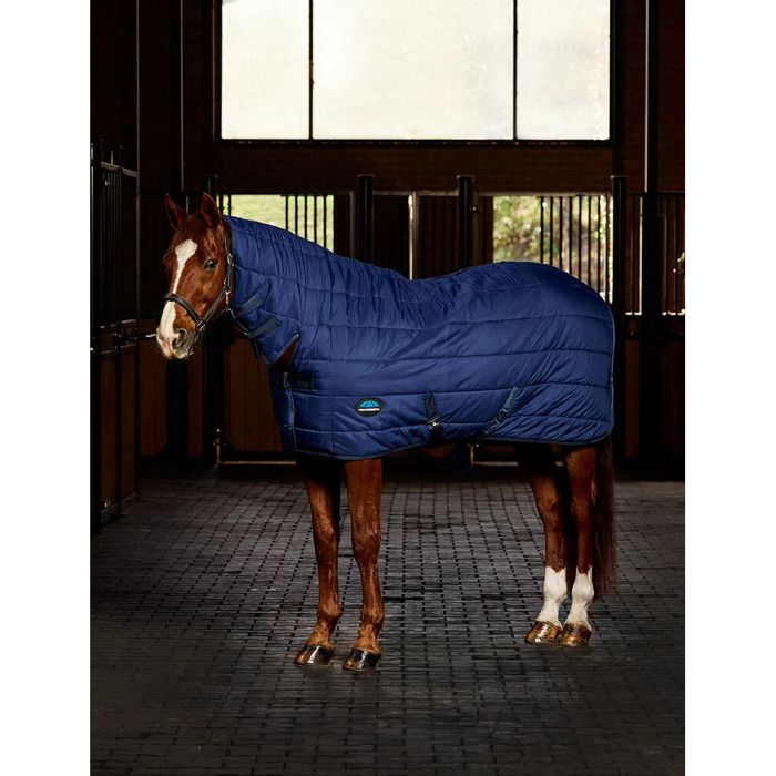 Meilleurs prix pour Couverture décurie pour cheval Weatherbeeta Comfitec 220g - Bleu - 155 cm