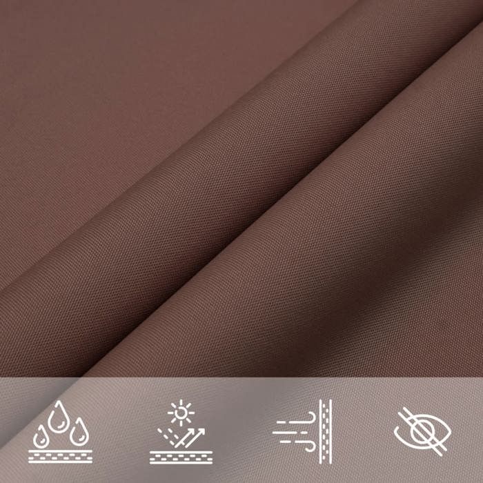 Vidaxl Voile de parasol carré 3x3