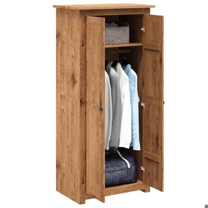 Décoratif - Garde-robe -(1 PCS）- Vidaxl - Armoire penderie Pour chambre 80x50x171 5 cm Pin massif Assortiment Panama 878990