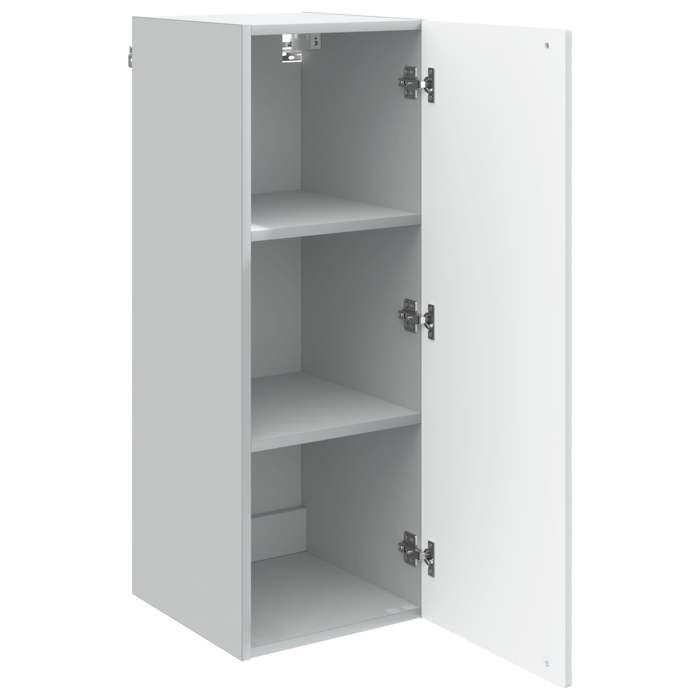 Armoire Murale - vidaXL - bois dingénierie - blanc - gain de place - 33 x 345 x 90 cm omi51g15