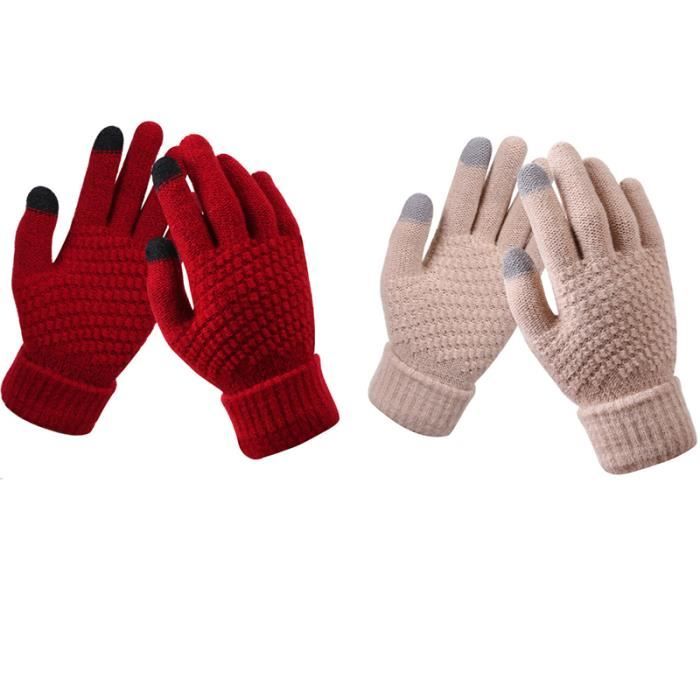 Gants, 2 Paires De Gants Chauds D