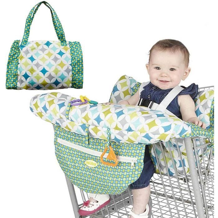 Protege Caddie Bebe avec Ceinture 1- 2PCS Bébé Coussin De Protège