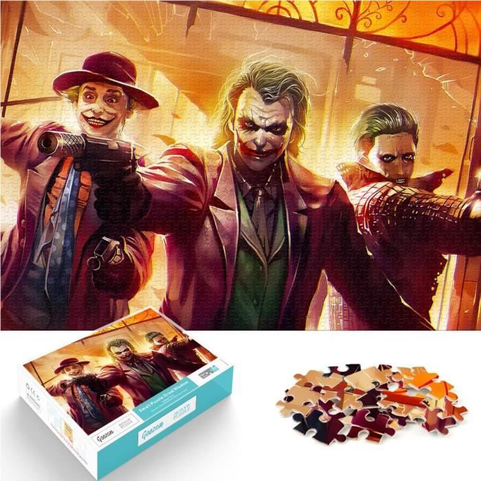 Jigsaw 1000 Pièces Joker Puzzle Jigsaw Adultes Enfants Jigsaw