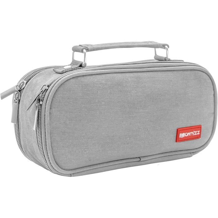 Trousse D Ecole Grande Crayon Pour Fille Garcon Trousse 3 Compartiments Trousse Scolaire Affaire Scolaire Pour Etudiants Bu u6429 Cdiscount Bagagerie Maroquinerie