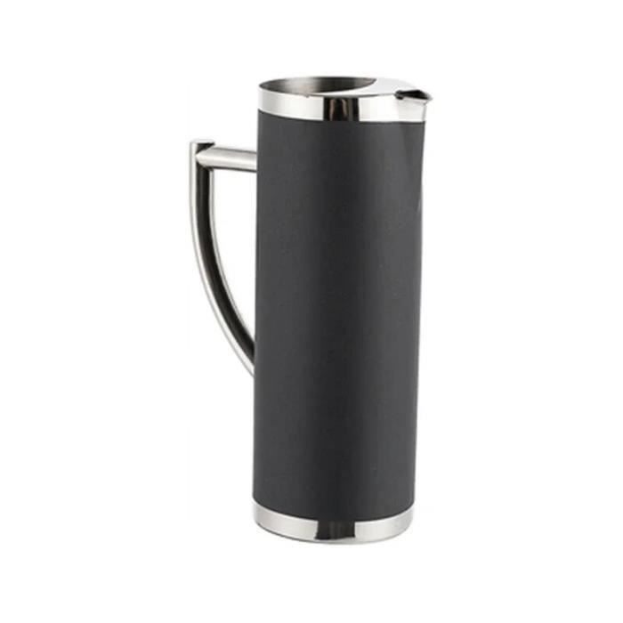 Pichet à Eau En Acier Inoxydable Tyenaza 1,5 L - Avec Infuseur à Fruits Et Pare-glace - Pour Boissons Froides, Limonade, Thé Glacé