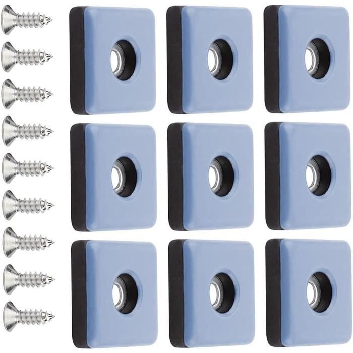Lot De 100 Patins à Visser Diamètre 19mm Pour Meubles En Bois - Quincaillerie Neuve