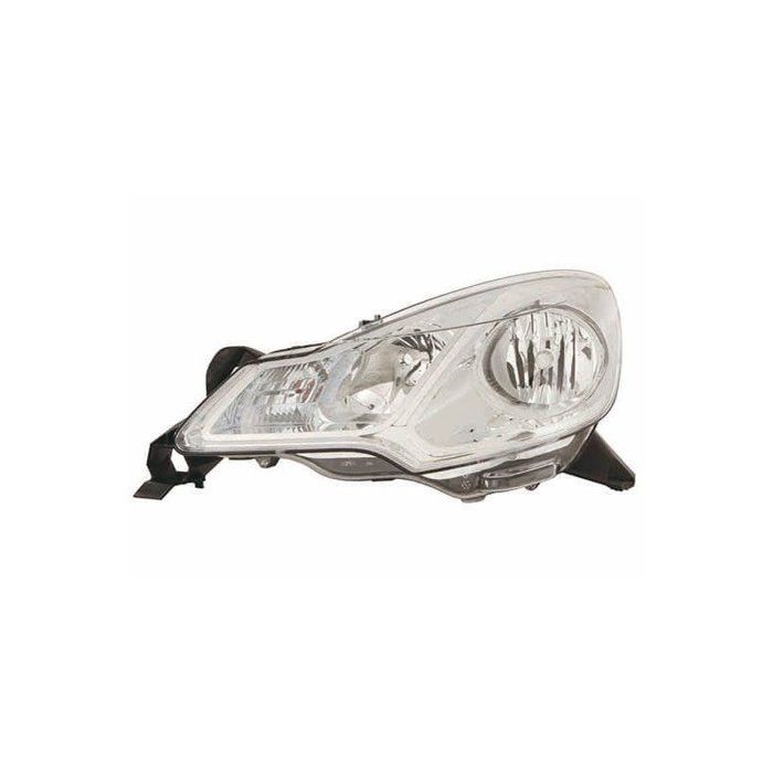 Phare Avant Gauche Pour Citroën C3 Phase 1 (2009-2013) - Compatible H1/H7 - Avec Correcteur De Portée - 8