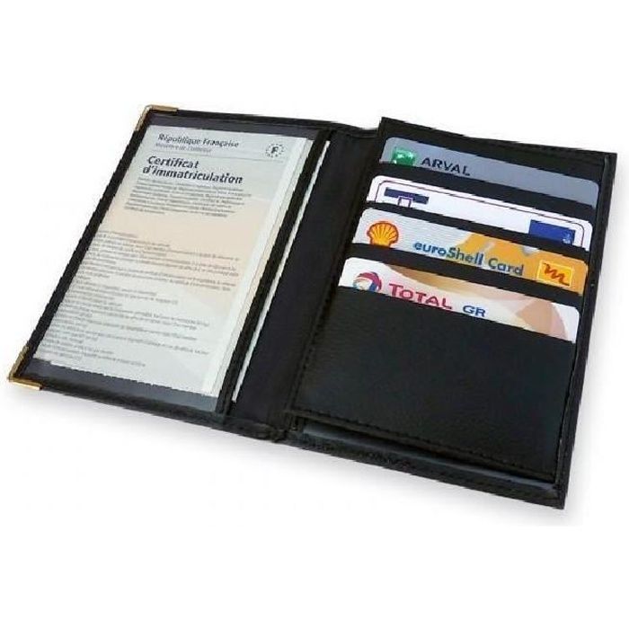 Porte carte grise Cdiscount Bagagerie Maroquinerie