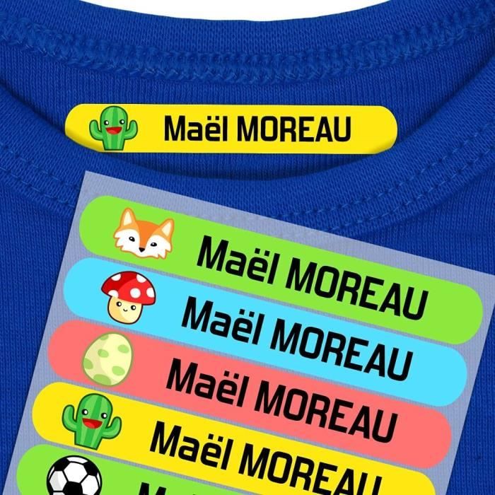 Paquet 155 Étiquettes Pour Marquer Les Vêtements. 100 Étiquettes En