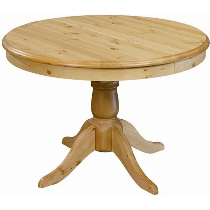Table Ronde Avec Une Rallonge Achat Vente Pas Cher
