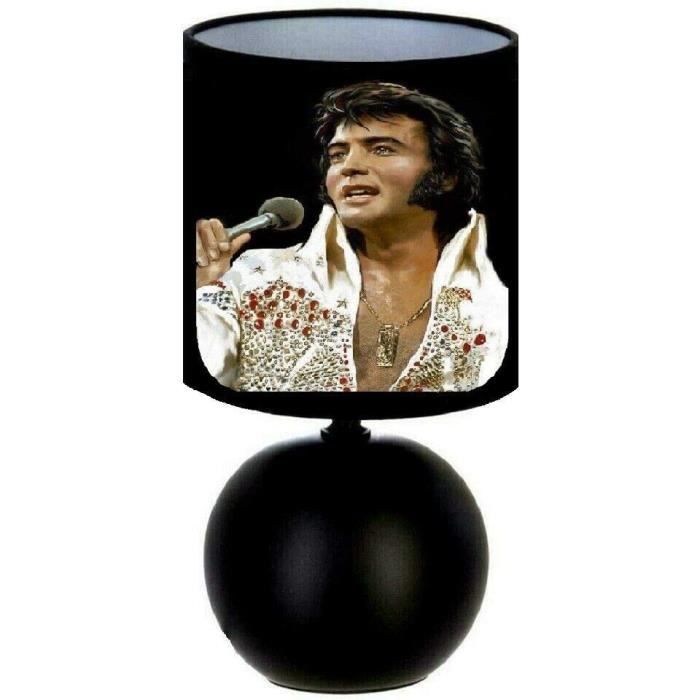 Lampe De Chevet Elvis Presley Création Artisanale N° 2[p2906