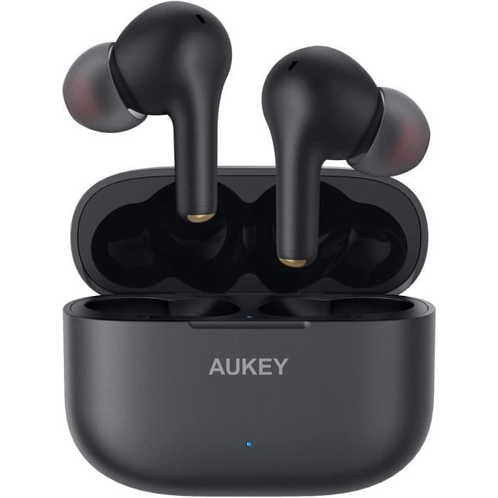 Aukey - Écouteurs sans fil connectés à réduction de bruit active EP-N5 -  Cdiscount TV Son Photo