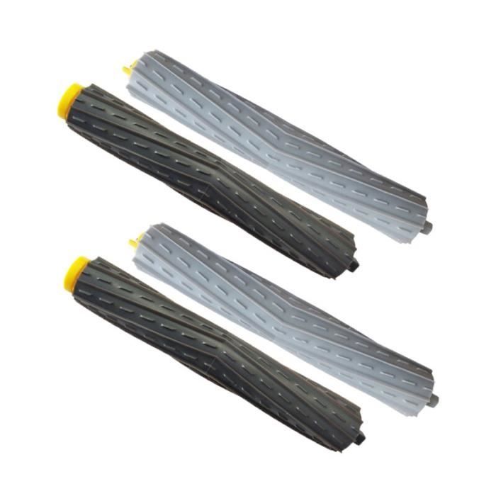 Kit De Rechange Pour Roomba 105 TONIXY - Brosse Principale, Brosses Latérales, Filtres | Compatible Essential Y0140, Q0520 - 12
