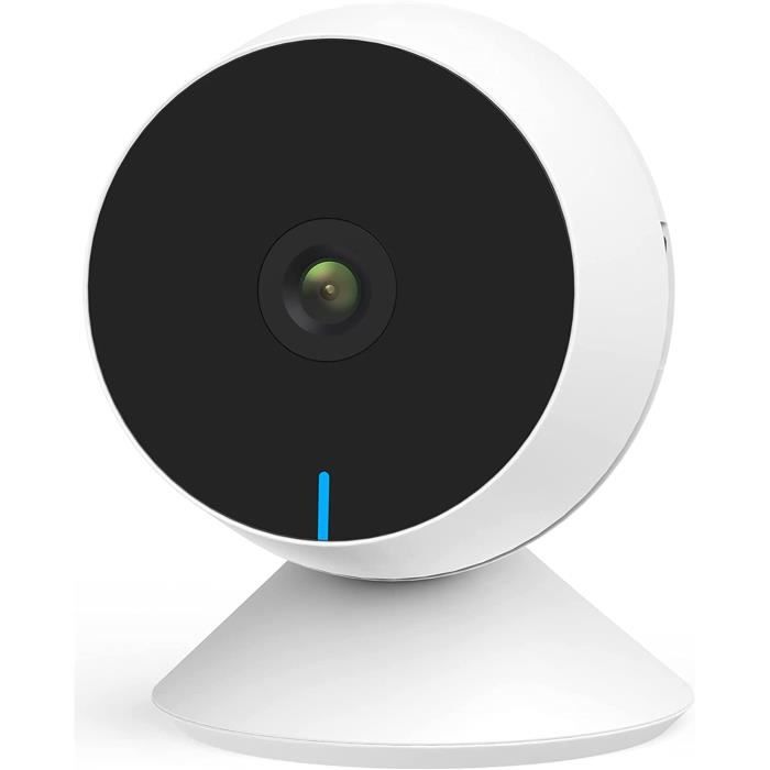 Vision Nocturne Laxihub Caméra Surveillance Bébé WiFi 1080P Audio Bidirectionnel Détection de Humains et Animaux de Compagnie par l'IA M1 IP Caméra Intérieure Compatible avec Alexa 2 pcs 