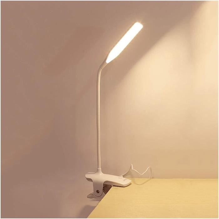 Brandson lampe de lecture/éclairage de bureau 3 niveaux de luminosité Touch Control mode batterie possible lampe de bureau à LED à luminosité réglable 