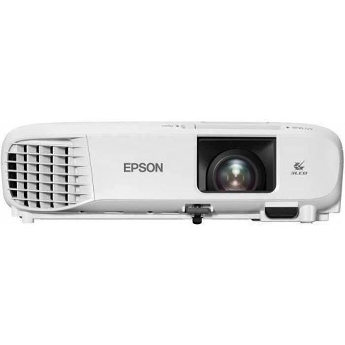 EPSON EB-W49 - Projecteur 3LCD Portable - 3800 lumens (blanc) - 3800 lumens (couleur) - WXGA (1280 x 800)