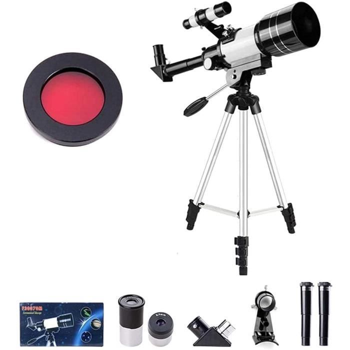 Yhenlovtt Base Télescope Queue D'Aronde 220 Mm - Alliage Aluminium Rouge Pour Accessoires Astronomiques