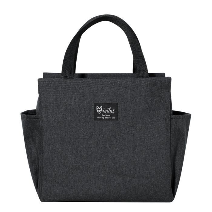 Sac Isotherme Réutilisable Pour Repas - Grande Capacité, Étanche - Pour Travail, École, Pique-Nique - Rose