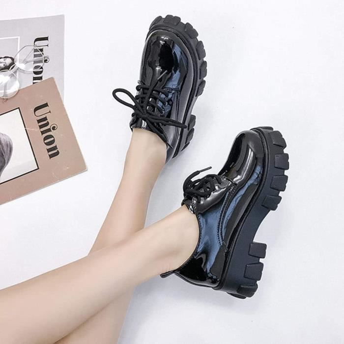 DQS Chaussures Japonais Uniforme Scolaire Jk tudiant Chaussures Filles  Femmes Kawaii Lolita Chaussures Douce Soeur Bout Rond [2910] - Cdiscount  Maison