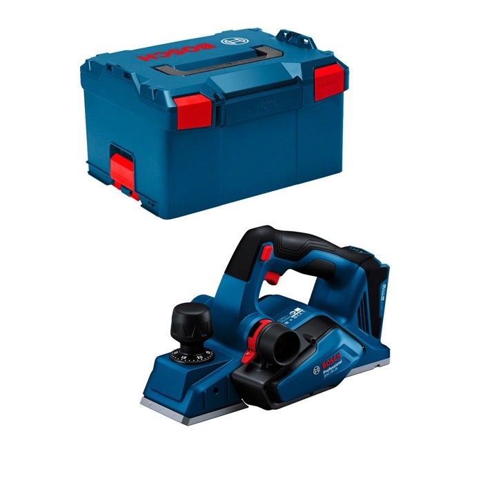 Rabot GHO 18V 26 Professional SOLO en coffret BOXX Execution BOSCH 06015B5000 - vue 3