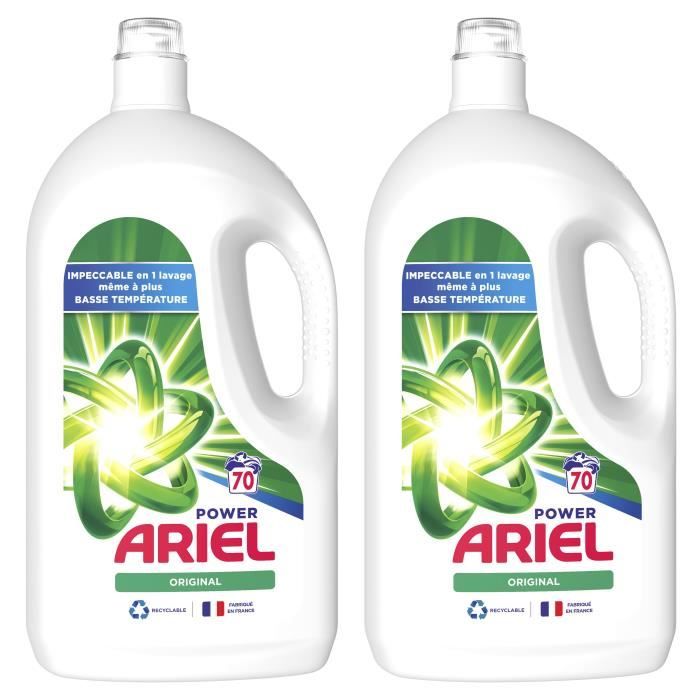Lot de 2 bidons lessive liquidr Ariel - 2x24 lavages - Différentes variétés  (via 14,85€ sur carte fidélité) –
