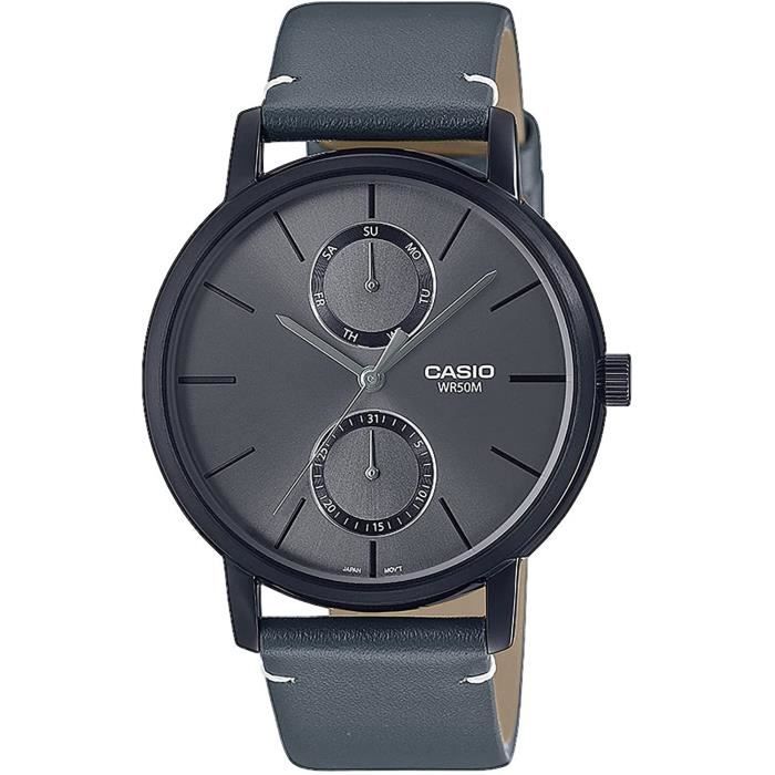 Orologio Casio MTP-B310BL-1AV con Cinturino in Pelle