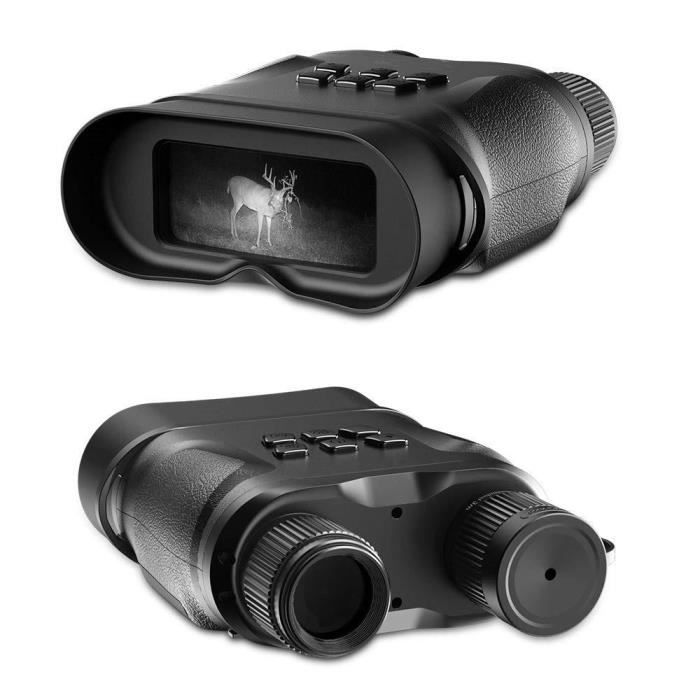 Télescope tactique monté sur la tête lunettes 8X Zoom 600M jumelles de
